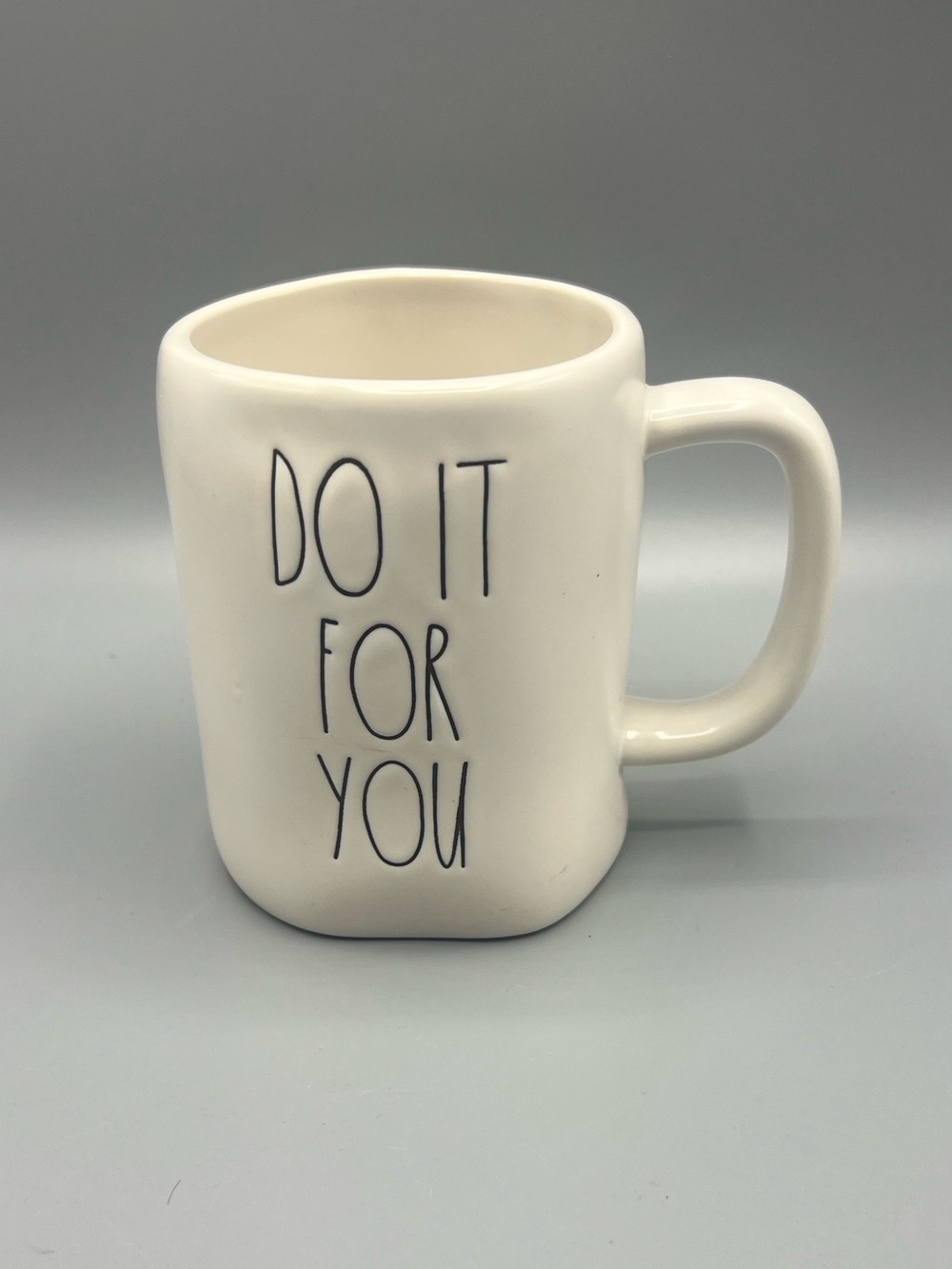 Rae Dunn “Do It For You” White Ceramic Coffee Tea Mug
